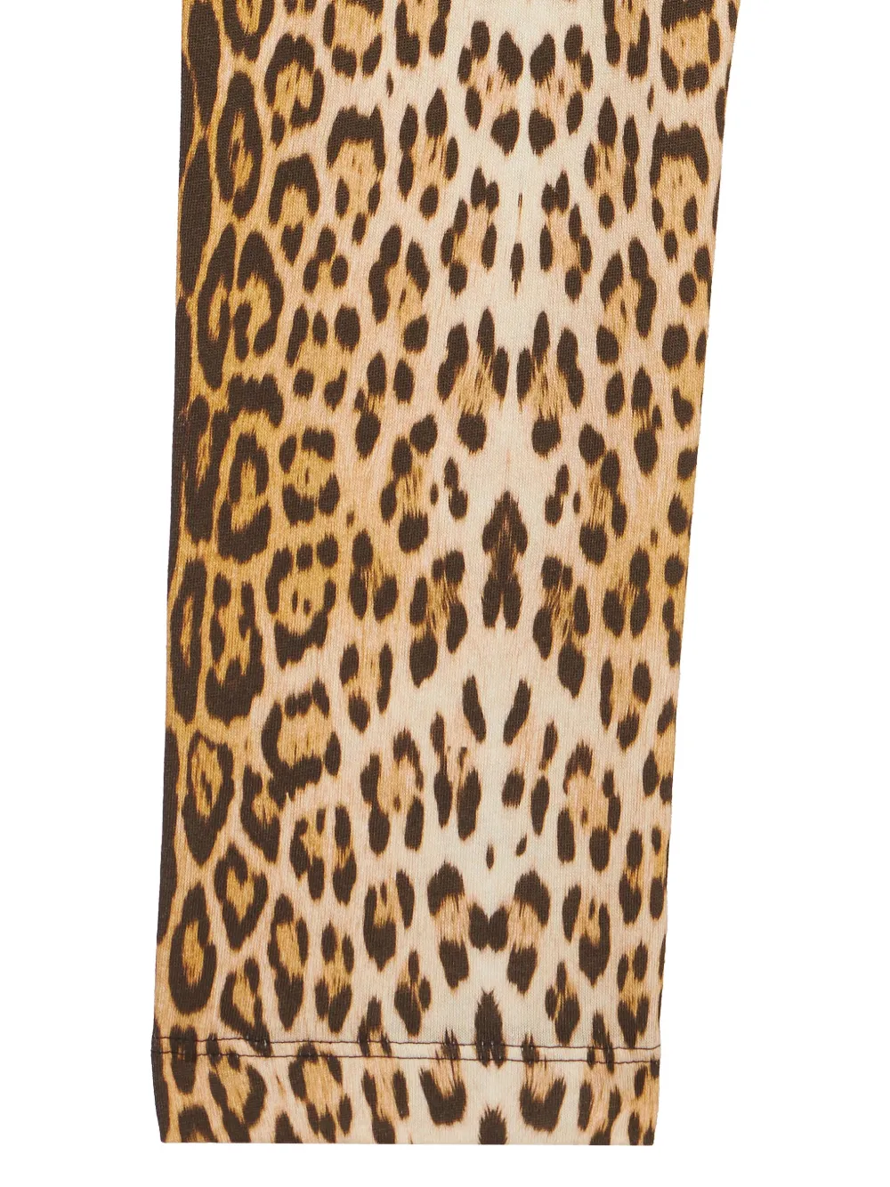 Roberto Cavalli Junior Legging met luipaardprint Beige