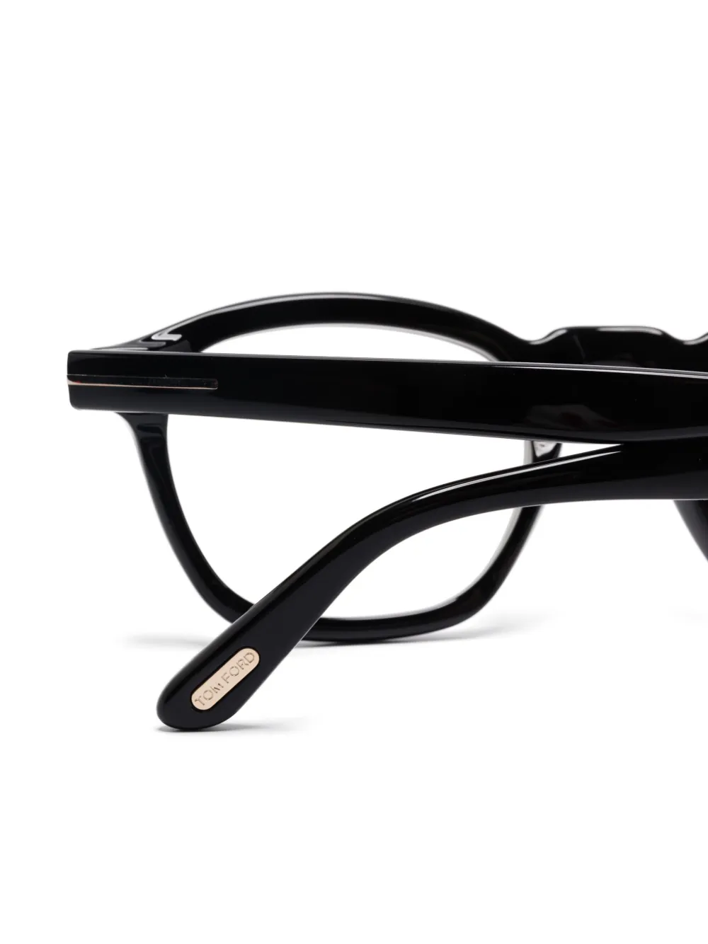 TOM FORD Eyewear Bril met vierkant montuur Zwart
