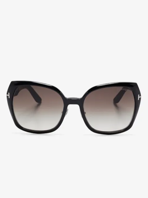 TOM FORD Eyewear lunettes de soleil Plum à monture papillon