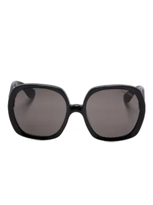 TOM FORD Eyewear キャットアイ サングラス | ブラック | FARFETCH JP