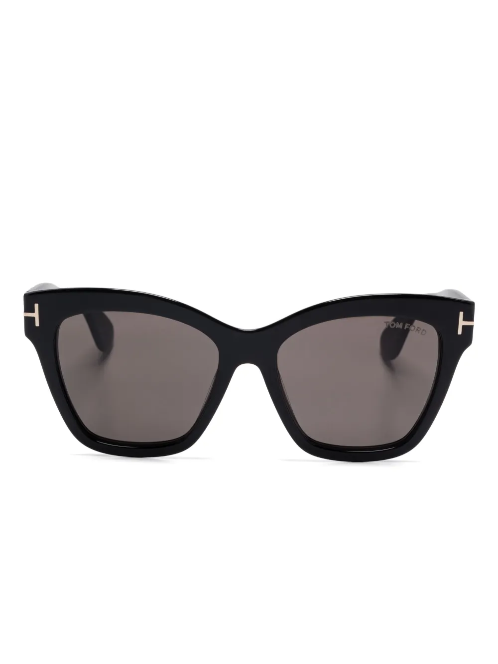 TOM FORD Eyewear キャットアイ サングラス - ブラック TOM FORD Eyewear キャットアイ サングラス - ブラック