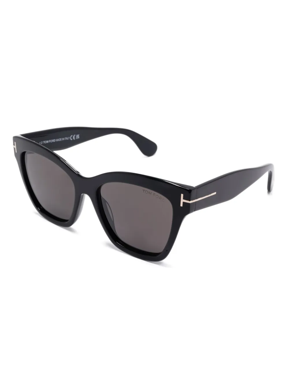 TOM FORD Eyewear Zonnebril met cat-eye montuur - Zwart