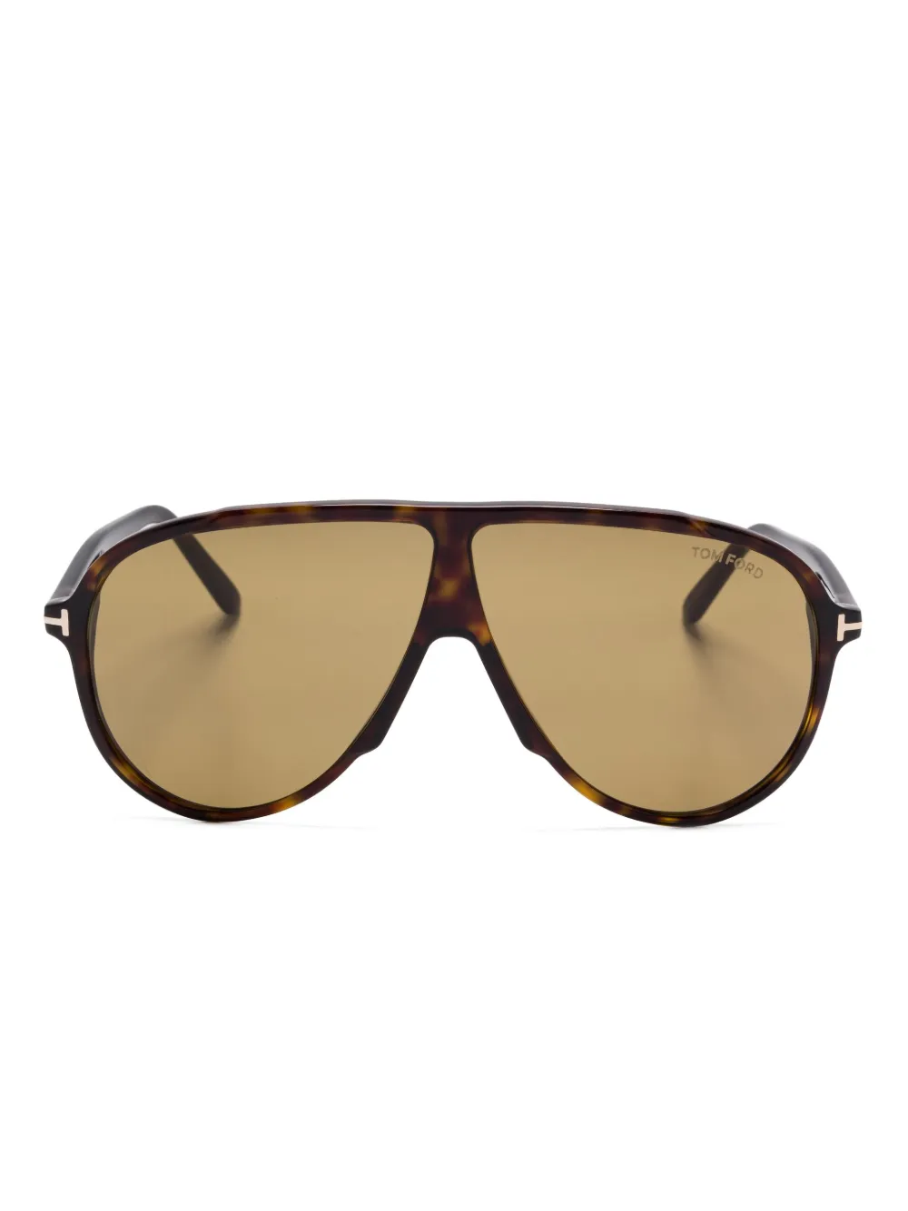 TOM FORD Eyewear パイロット サングラス - ブラウン TOM FORD Eyewear パイロット サングラス - ブラウン
