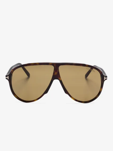 TOM FORD Eyewear 파일럿 프레임 선글라스