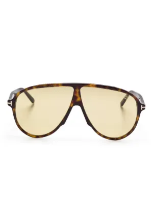 TOM FORD Eyewear 1211 サングラス | ブラウン | FARFETCH JP