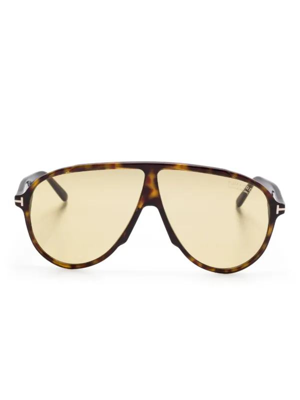 TOM FORD Eyewear 1211 サングラス | ブラウン | FARFETCH JP