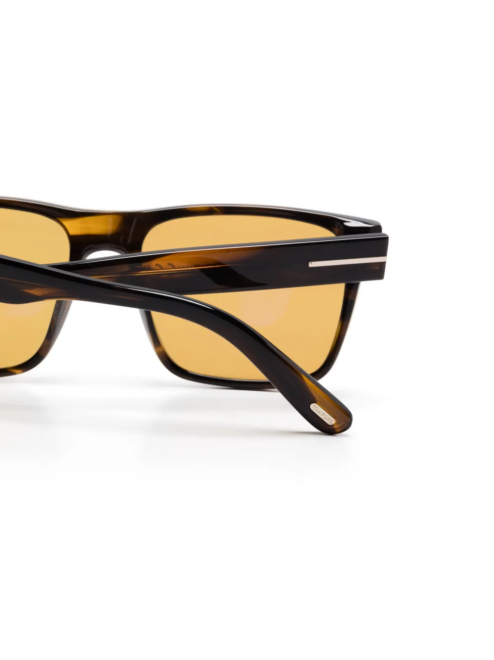 TOM FORD Eyewear Calder zonnebril Bruin