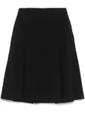 Valentino Garavani Pre-Owned 1990s double-pleat skirt - Black