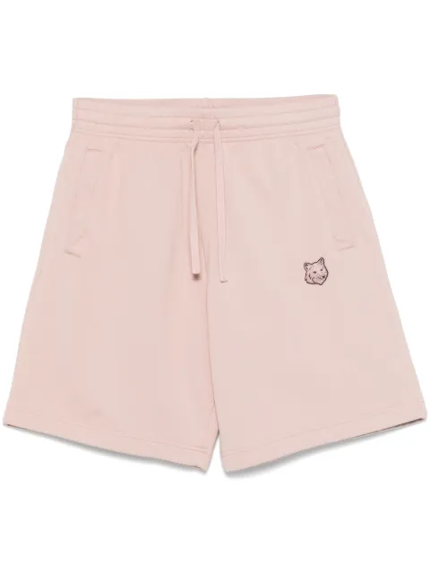 Maison Kitsuné Bold Fox Head-patch shorts