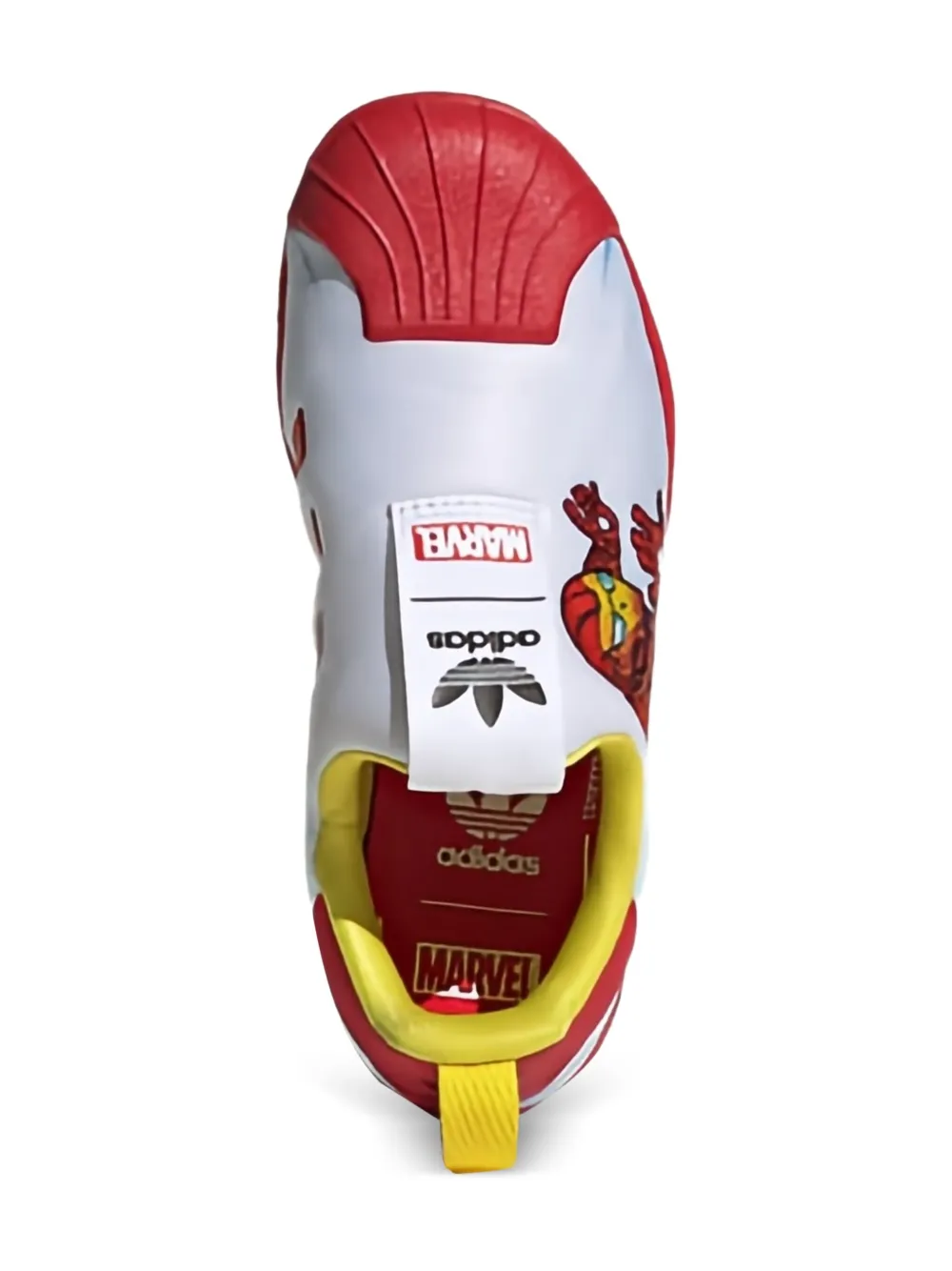 adidas Kids x Marvel Superstar 360 "Iron Man" sneakers Wit