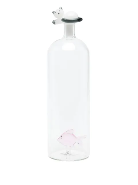Ichendorf Milano Tabby Cat bottle (8cm x 27.5cm)