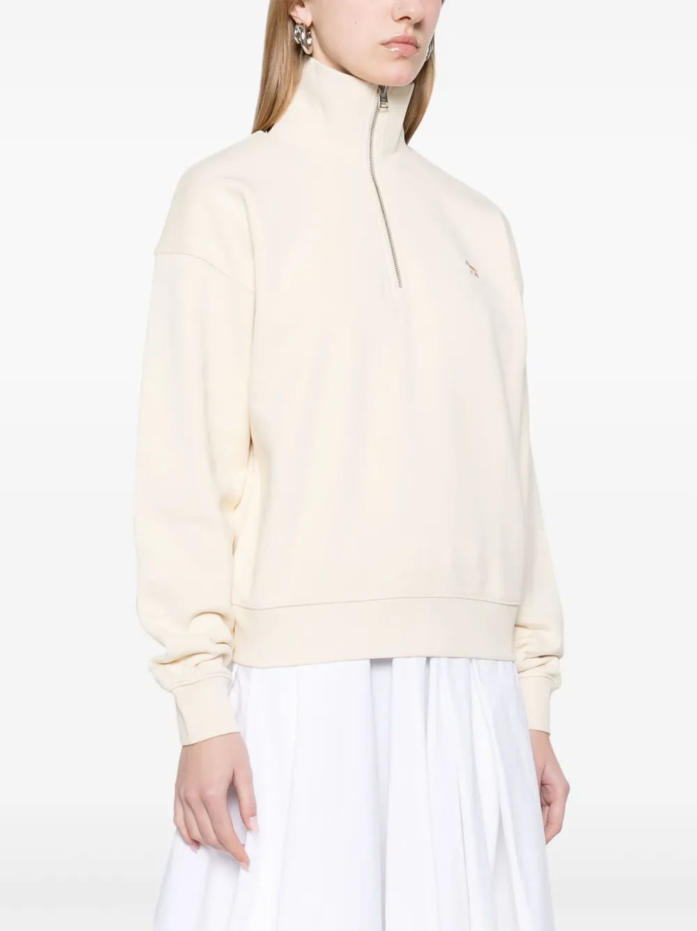 MAISON KITSUNÉ BABY FOX PATCH SWEATSHIRT 