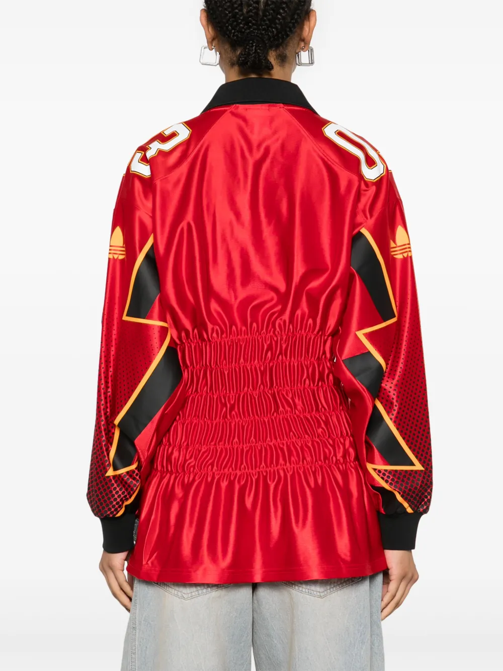 adidas Jersey top met lange mouwen Rood