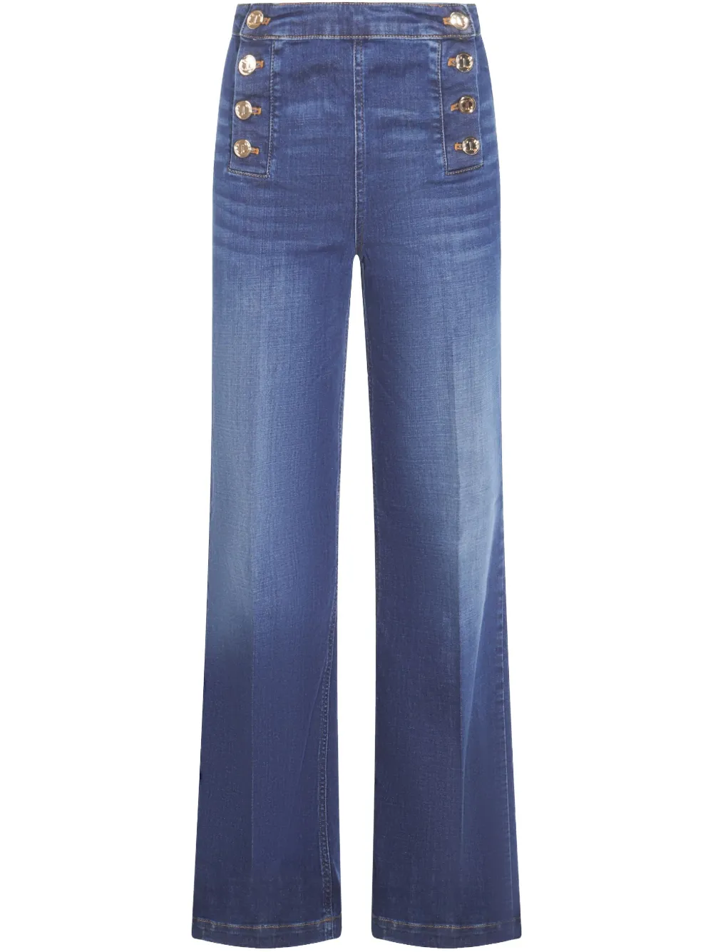 straight-leg jeans