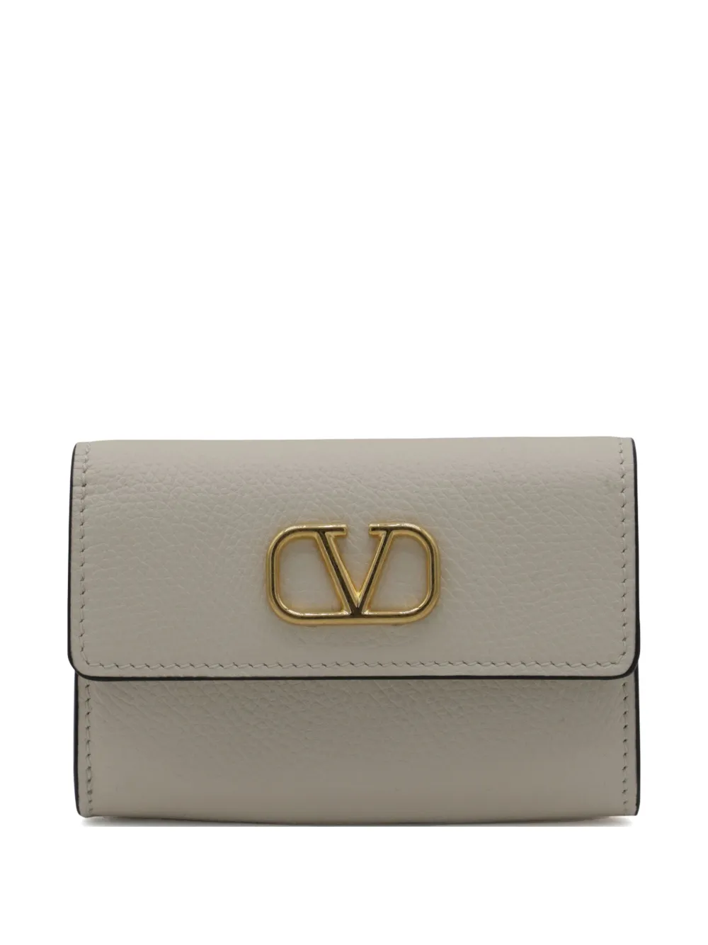 Valentino Garavani VLogo portemonnee Beige