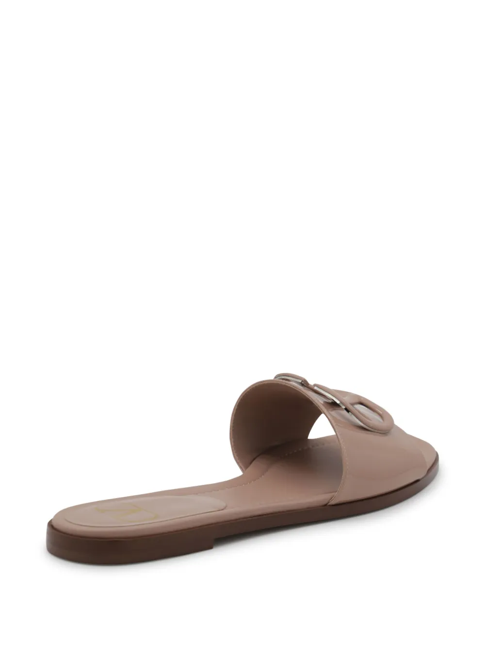 Valentino Garavani debossed logo sandals Pink