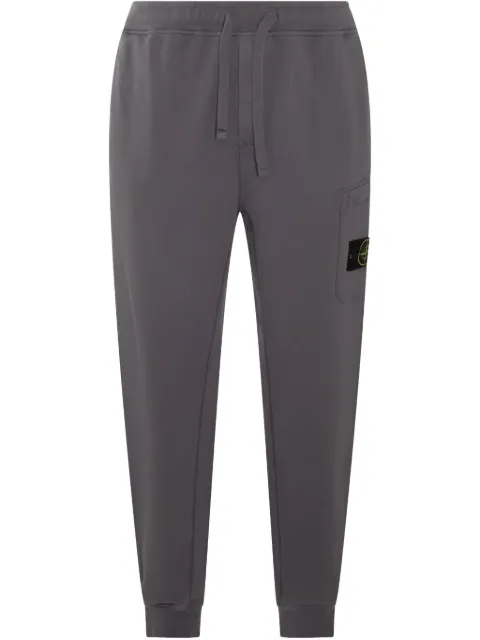 Stone Island pants con parche del logo