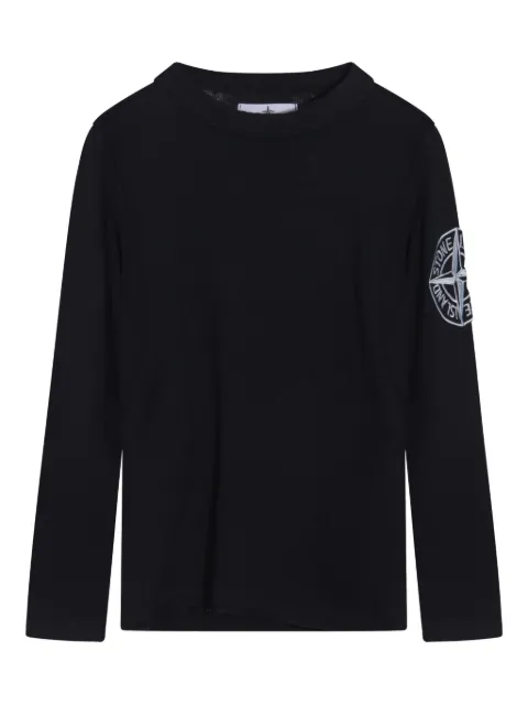 Stone Island Junior Compass-embroidered T-shirt