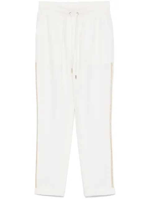 LIU JO pantalones con detalles de strass