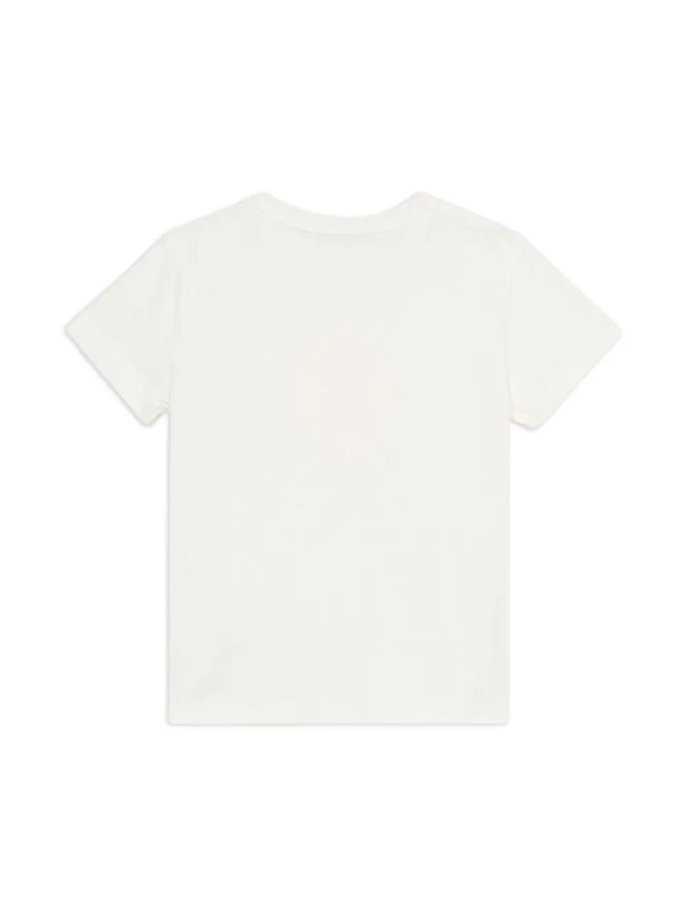 Roberto Cavalli Junior logo print t-shirt - Wit