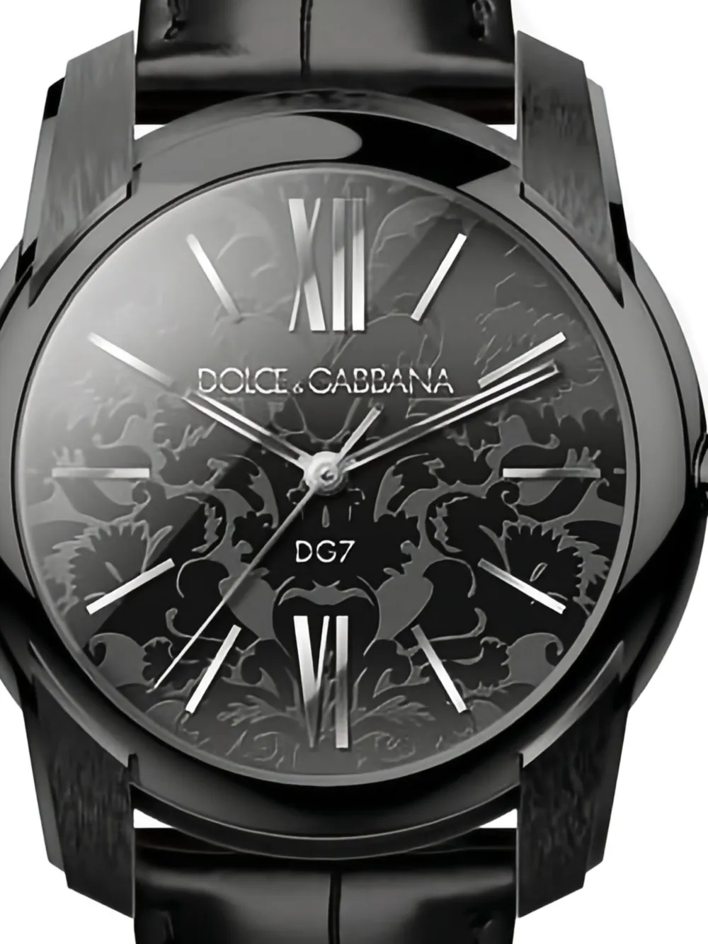 Dolce & Gabbana Damasco 40 mm - Zwart