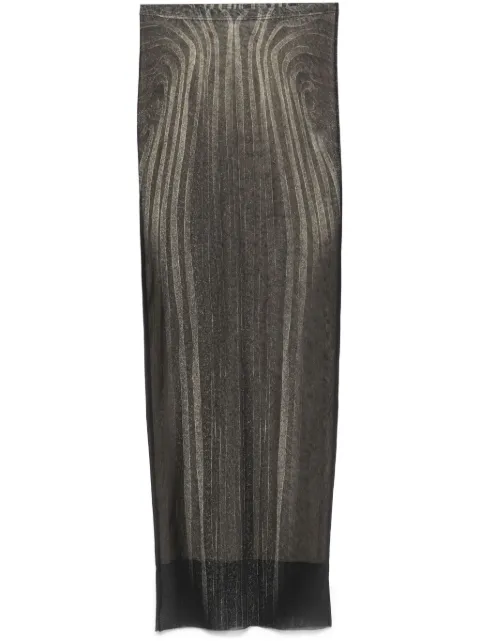 Jean Paul Gaultier falda larga Spiral