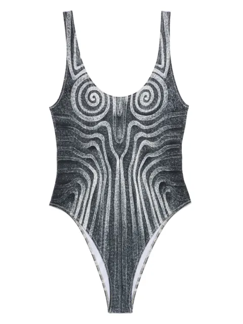 Jean Paul Gaultier traje de baño estampado