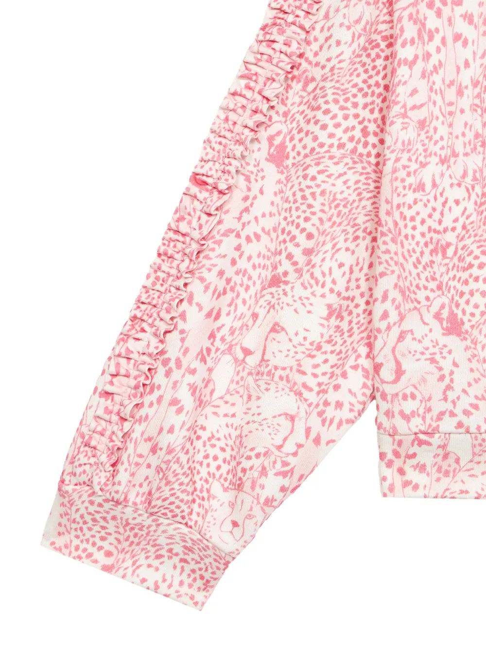 ROBERTO CAVALLI JUNIOR LEOPARD MOTIF SWEATSHIRT
