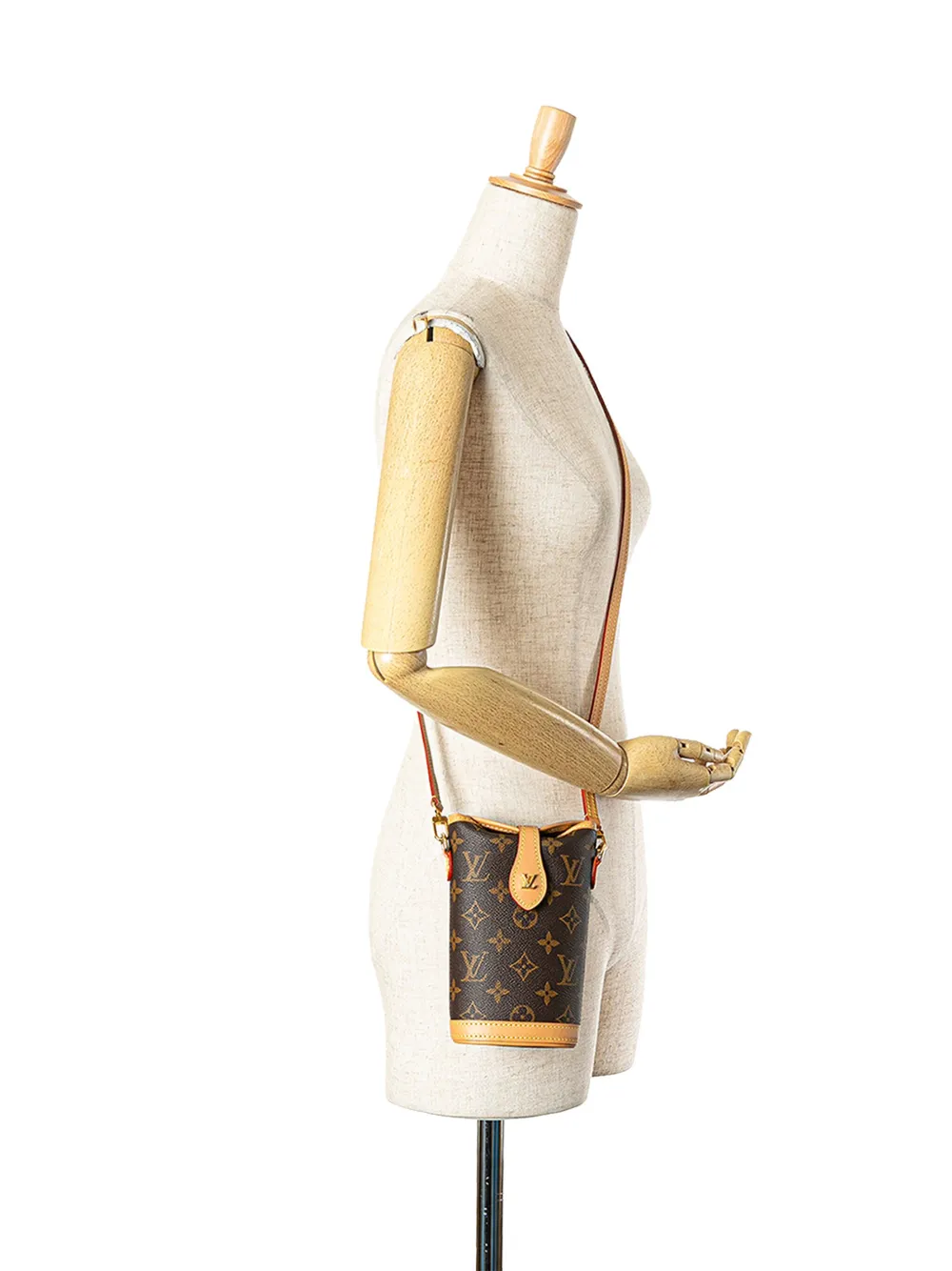 Louis Vuitton Pre-Owned 2021-2024 Monogram Fold Me Pouch crossbody bag | Pre-Owned | Image 2