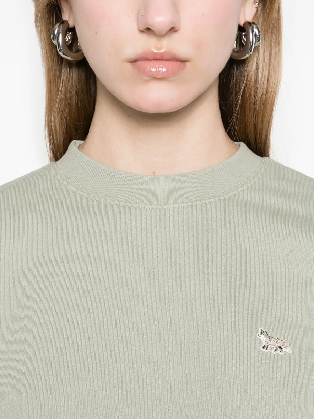 MAISON KITSUNÉ BABY FOX PATCH SWEATSHIRT