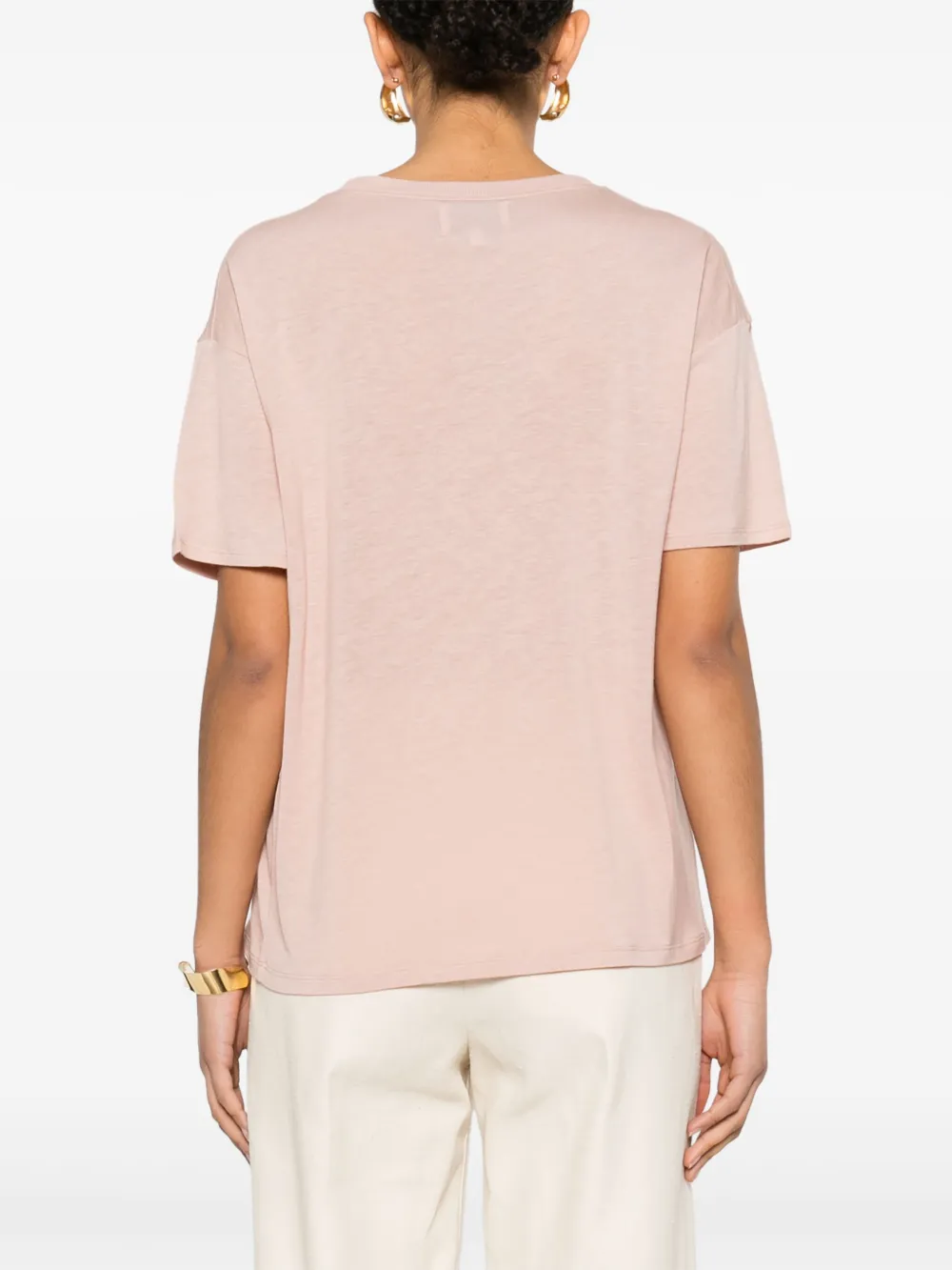 Shop Loulou Studio Ezra T-shirt In Pink