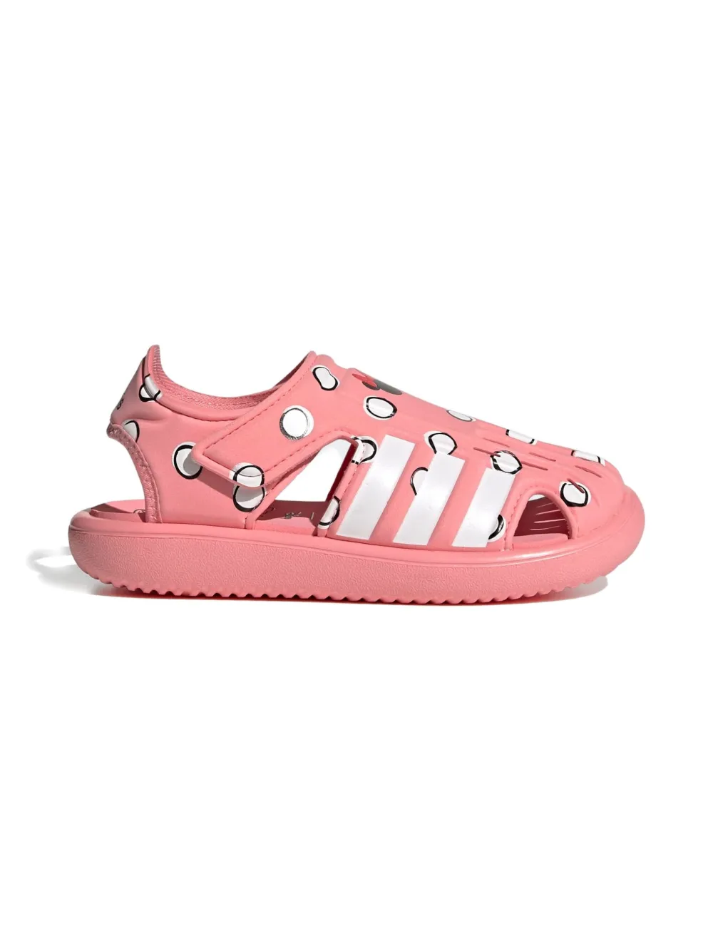 adidas Kids x Disney printed "Minnie Mouse" sandals Pink