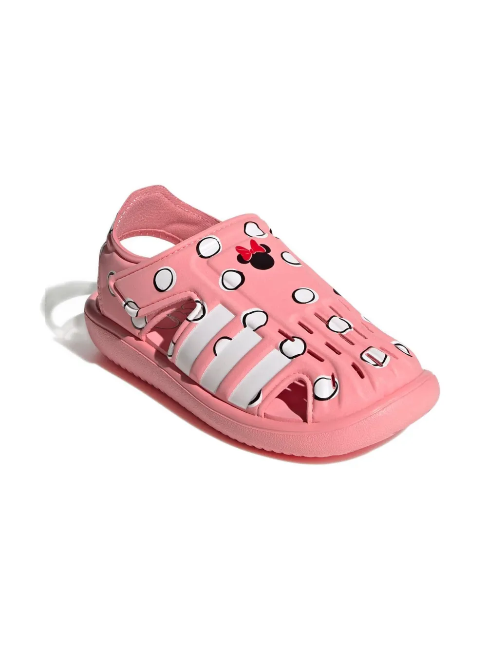 Adidas Kids x Disney printed "Minnie Mouse" sandals Pink