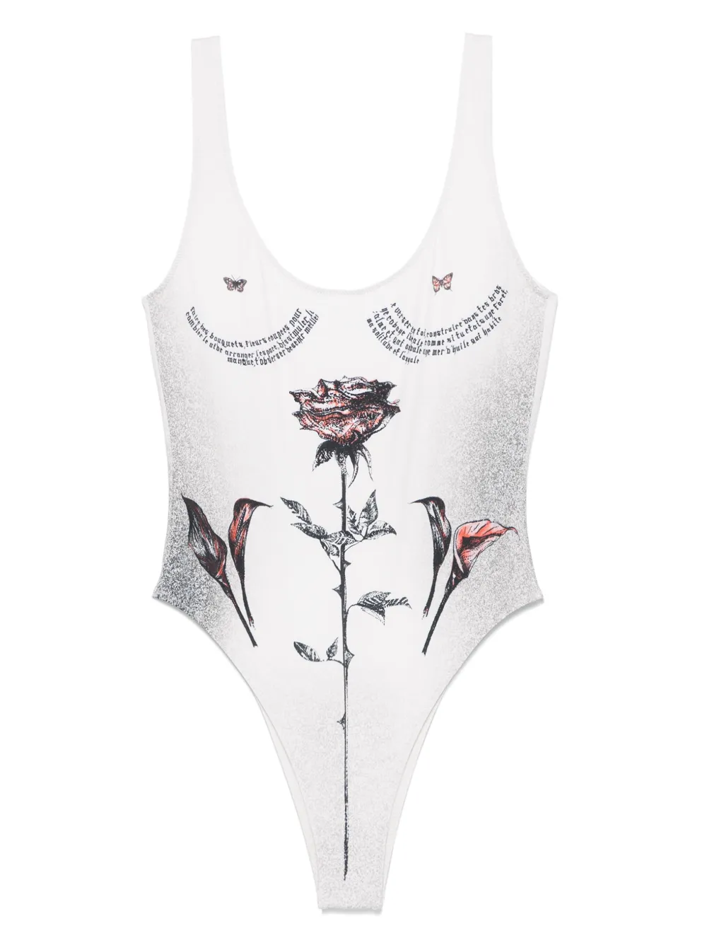 Jean Paul Gaultier プリント 水着 - ニュートラル Jean Paul Gaultier プリント 水着 - ニュートラル
