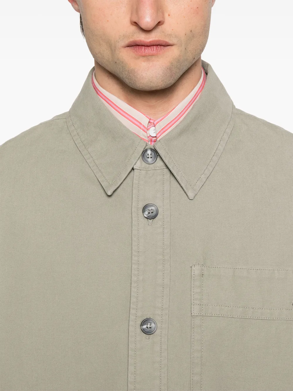 A.P.C. Basile overhemd Groen