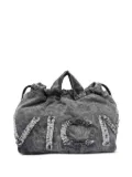 Vic Matie brushed-effect toe bag - Grey