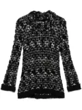 Missoni Pre-Owned 2000s roll-neck sweater - Black