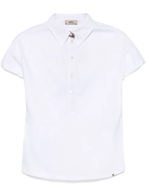 Herno cotton polo top
