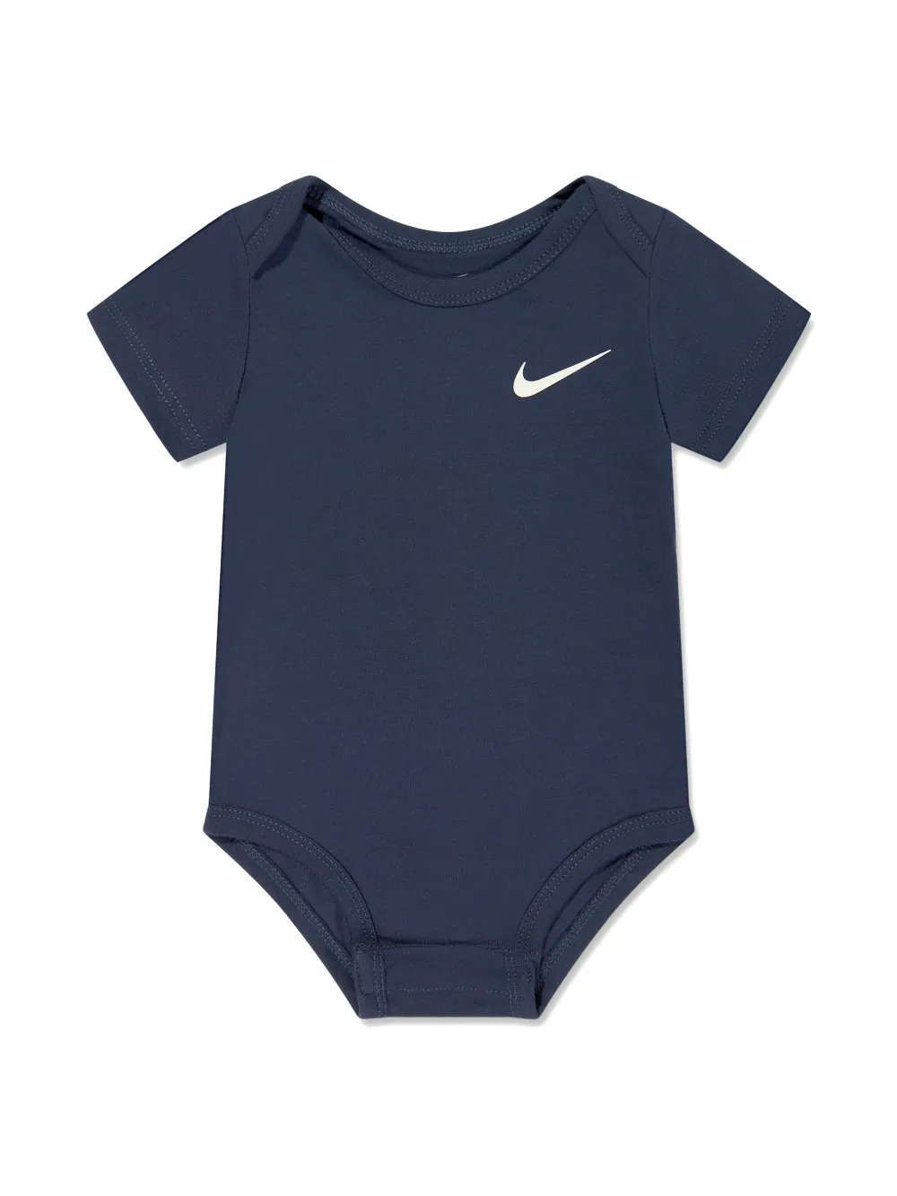 Nike Kids Drie rompers met logo - Blauw