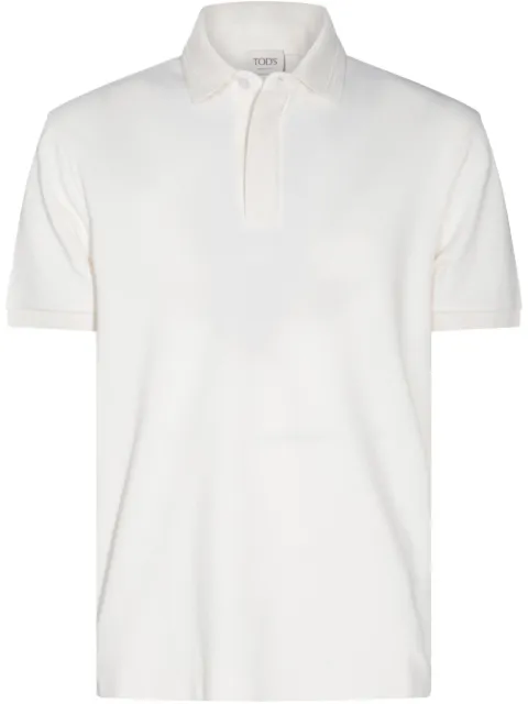 Tod's playera tipo polo con logo bordado