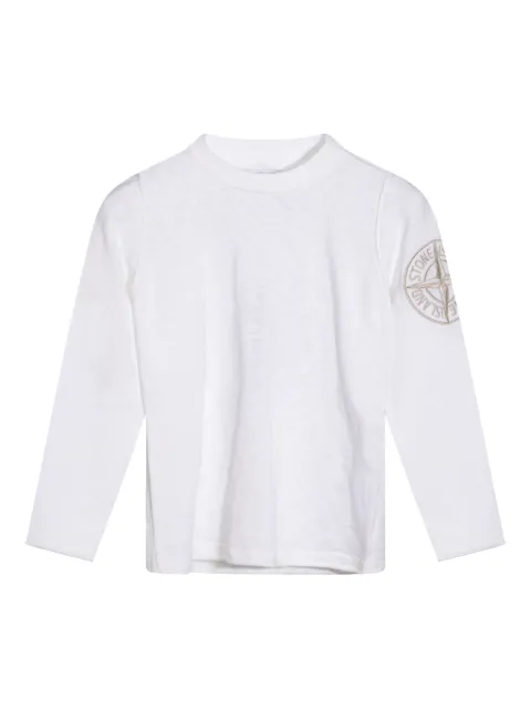 Stone Island Junior Compass-embroidered T-shirt