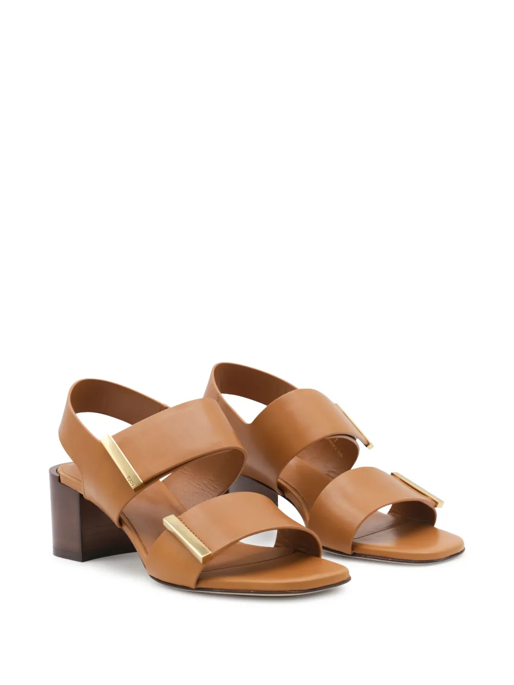 Tod's strappy leather sandals - Bruin