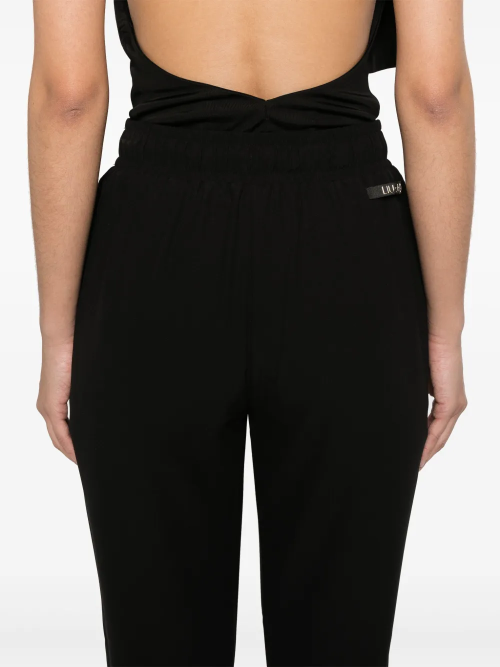 LIU JO Crêpe broek Zwart
