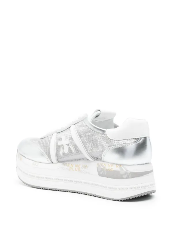 スニーカー PREMIATA Women Sneakers 415150 BETH SILVER Premiata Beth Sneakers | Green | FARFETCH