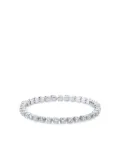 SHAY 18K white gold single thread diamonds ring - Silver