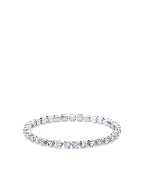 SHAY 18K white gold single thread diamonds ring