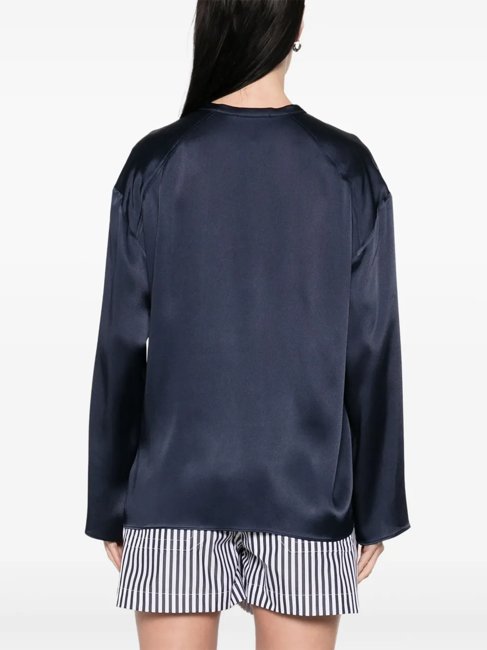 Semicouture Genesia blouse Blauw