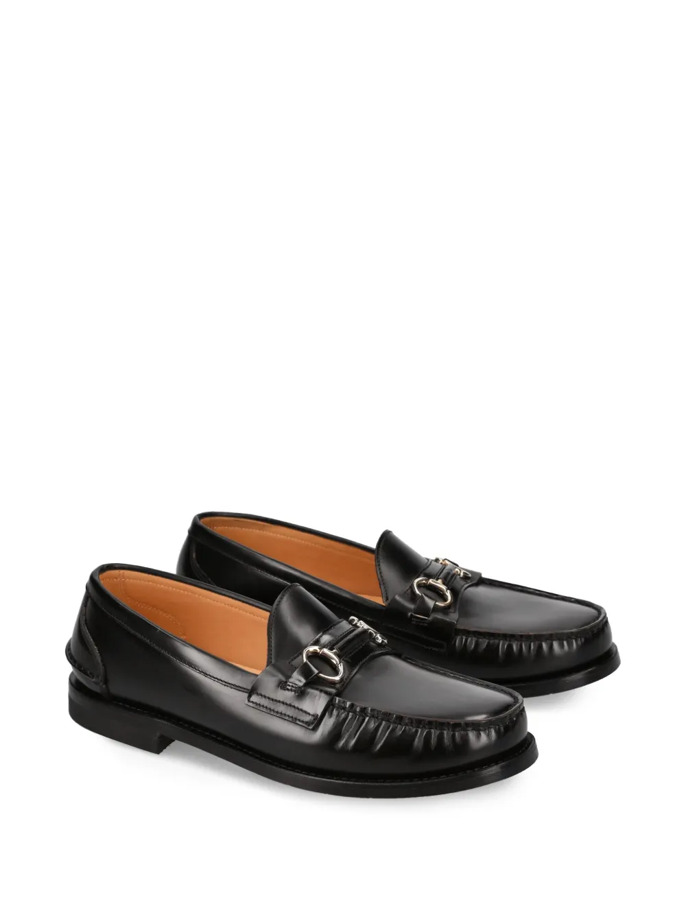 Premiata Leren loafers Zwart