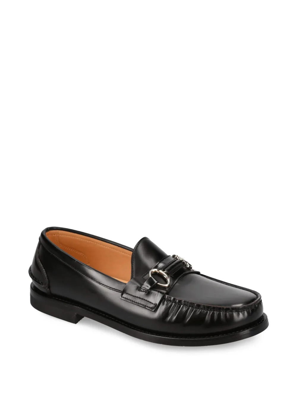 Premiata Leren loafers Zwart