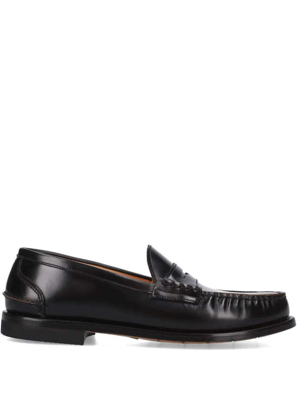 Premiata leather loafers Black